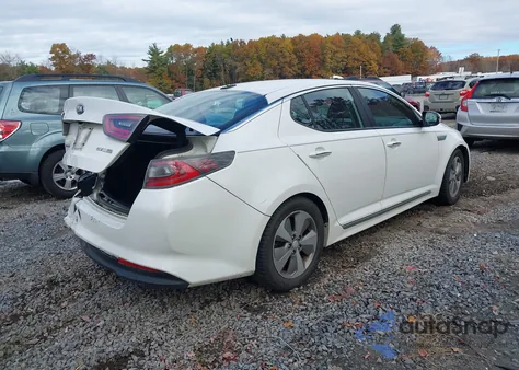 2016 Kia Optima Hybrid Ex from USA, damaged, VIN KNAGN4AD3G5094040